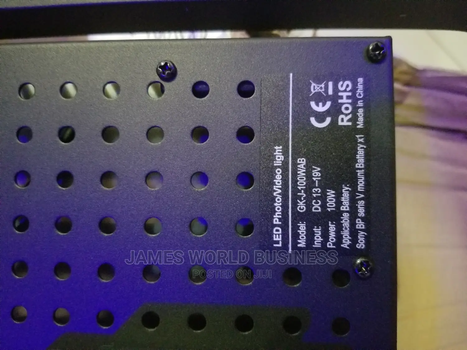 Video Studio Led Light With Stand 100watt