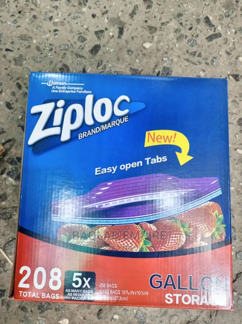 208pcs Ziploc Bag