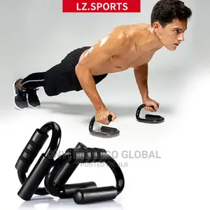 S Shape Push Up Metal Bar Sports Fitness Chest Exercises