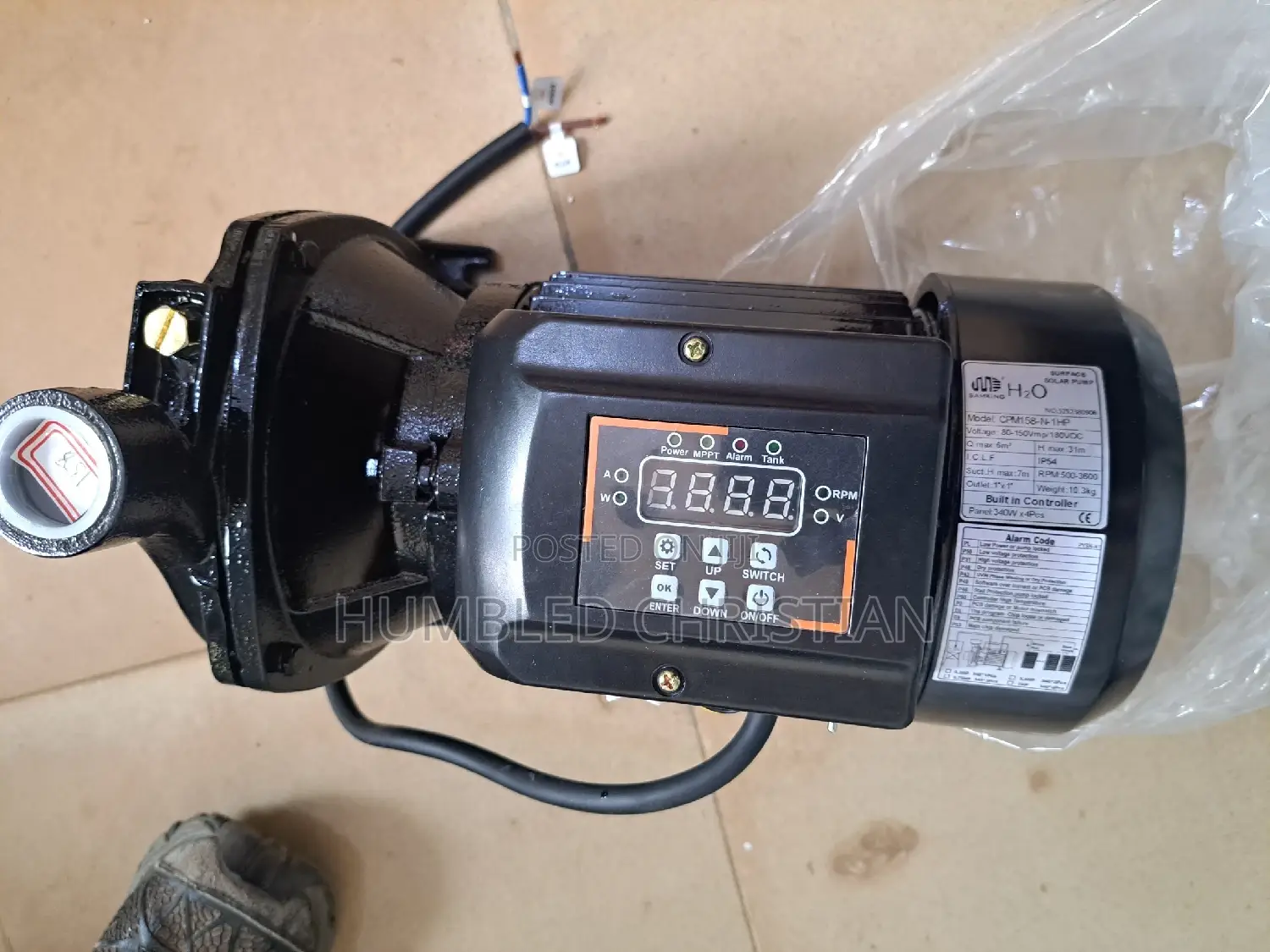 1HP Samking Sollar Surface Pump