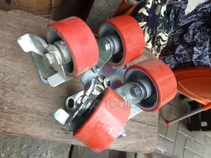 4 Inches Heavy Duty Red