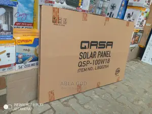 QASA 100watts 18v Monocrystalline.