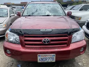 Toyota Highlander V6 4x4 2005 Red