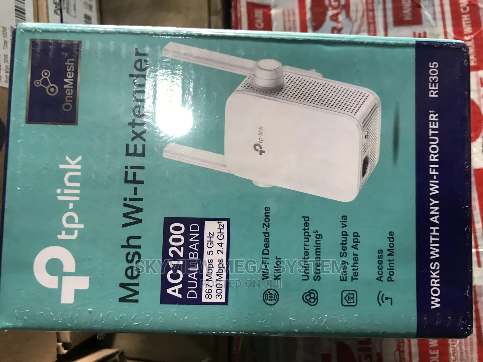 TP Link Mesh Wi-Fi Range Extender AC 1200