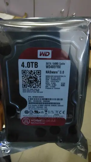 4tb Wd Nas Surveillance HDD Hard Drive for Cctv, Dvr, NVR