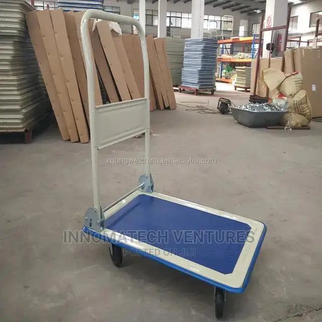 L-Shade Foldable Platform Trolley 150kg Steel.