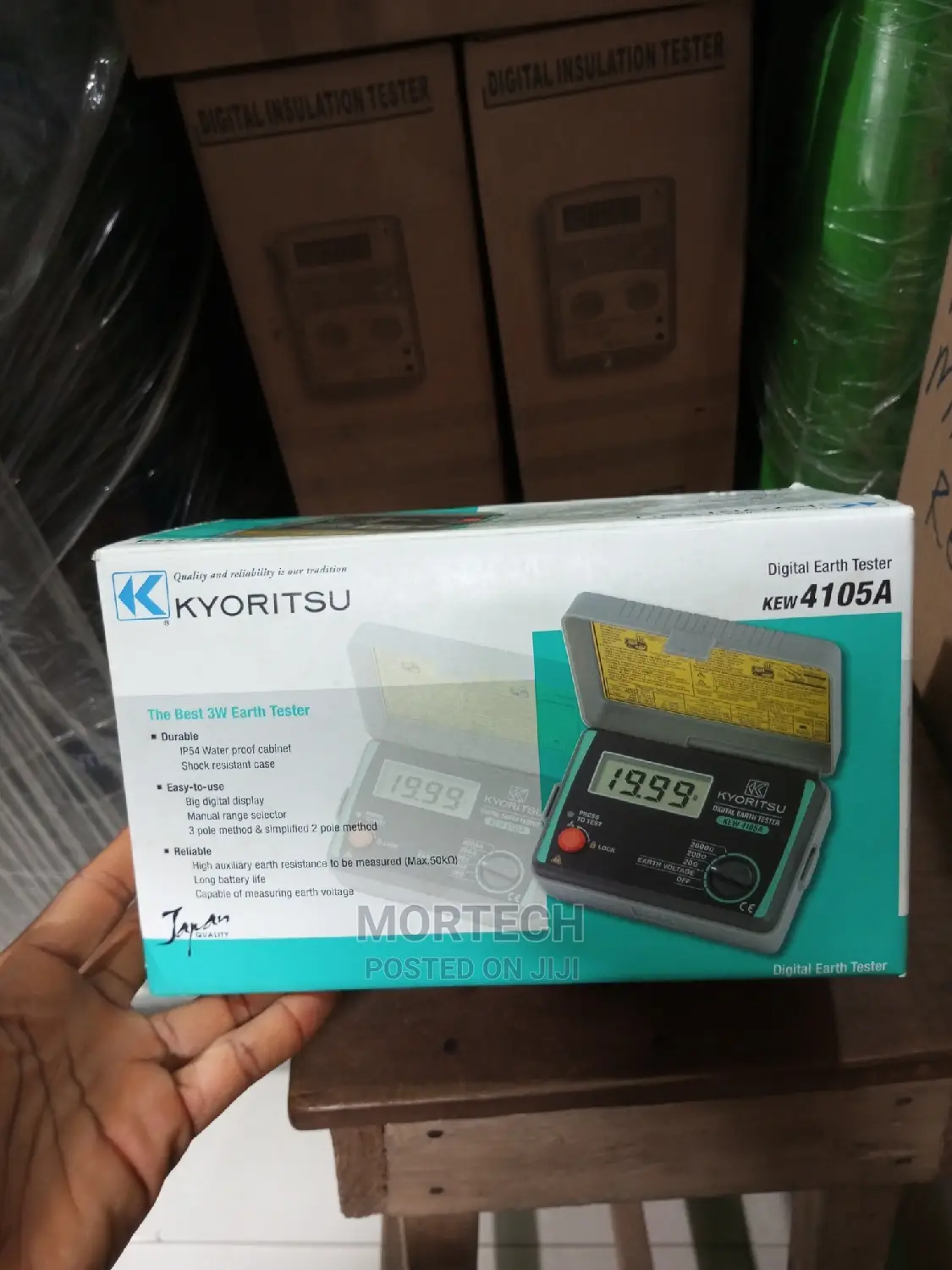 KYORITSU 4105A Digital Earth Resistance