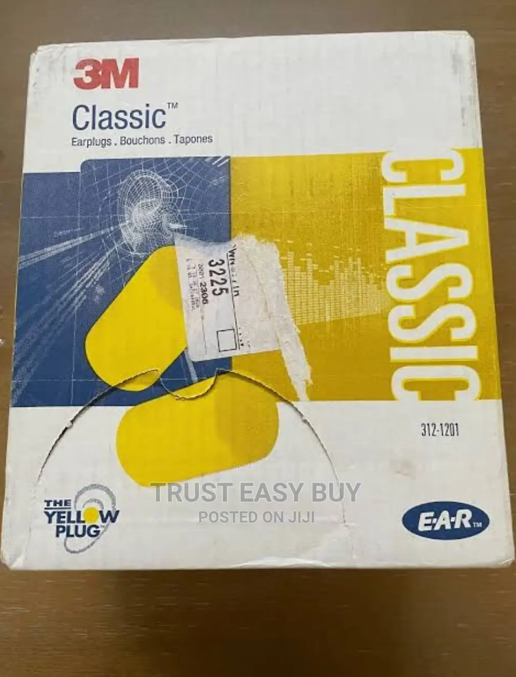 Pack of Safety Ear Plugs