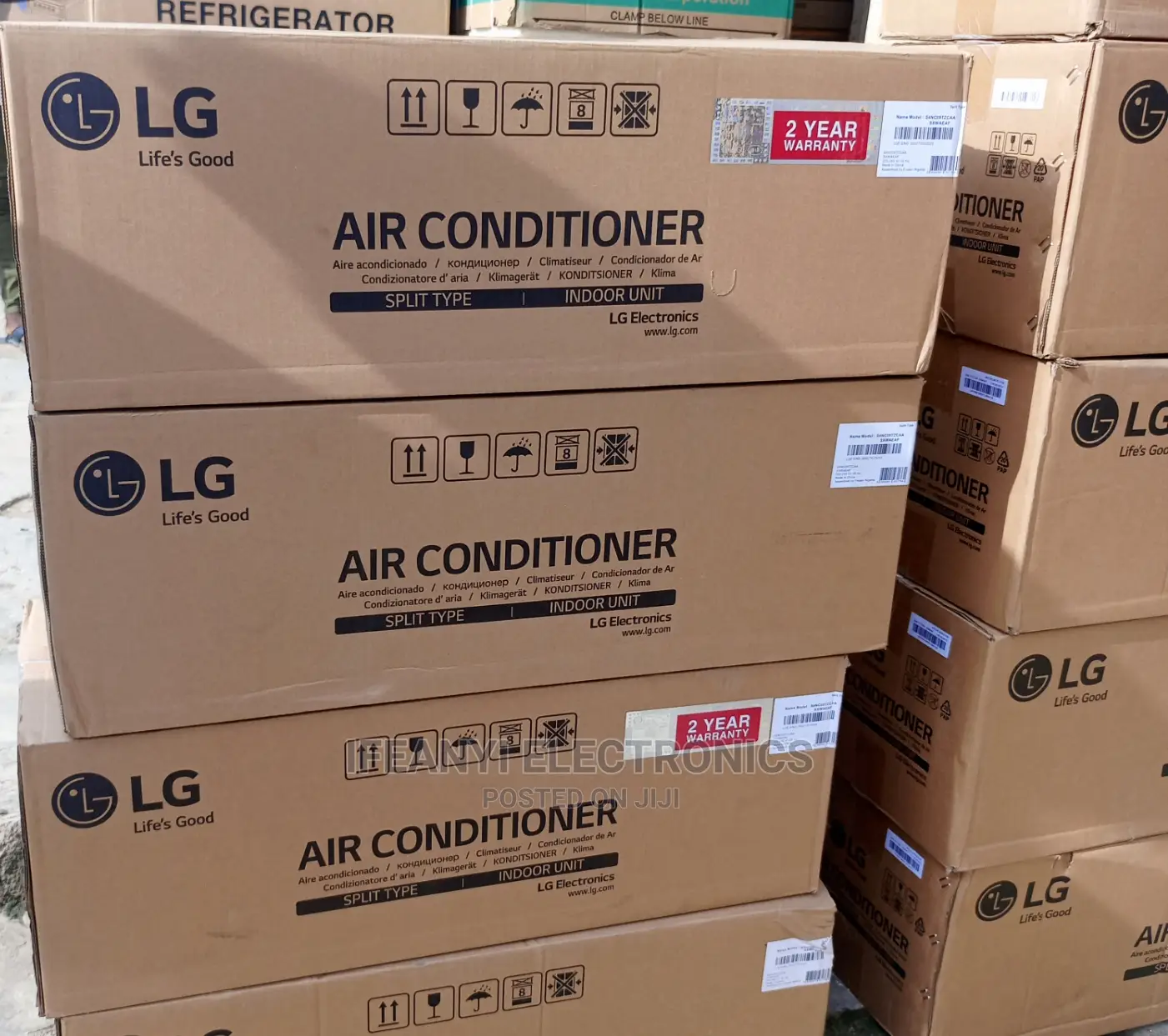 LG DUAL Air Conditioner 1hp