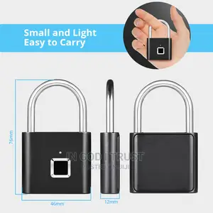 Fingerprint Lock Smart Padlock Thumbprint Door Padlocks