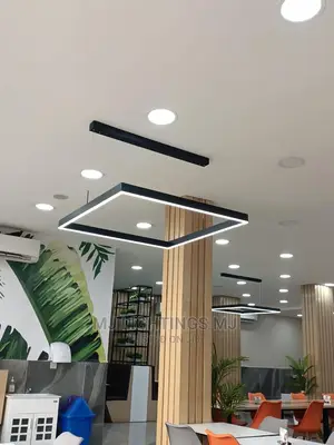 Modern Square LED Chandelier for Living Room 