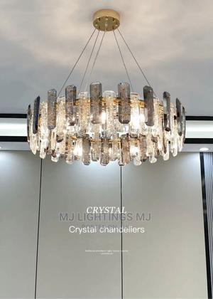Modern Crystal Chandelier Light. in Ojo - Lighting, Mj Lightings | Jiji.ng