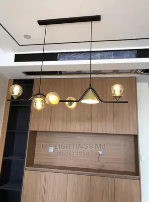 Modern Glass Ball Pendant Light for Dining Room.
