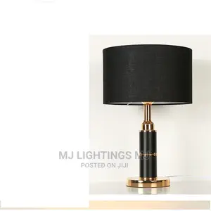 Table Lamp Modern Luxury Design Led Black Desk Light