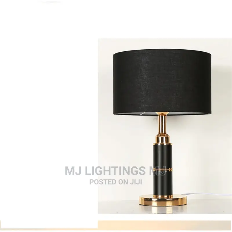 Table Lamp Modern Luxury Design Led Black Desk Light