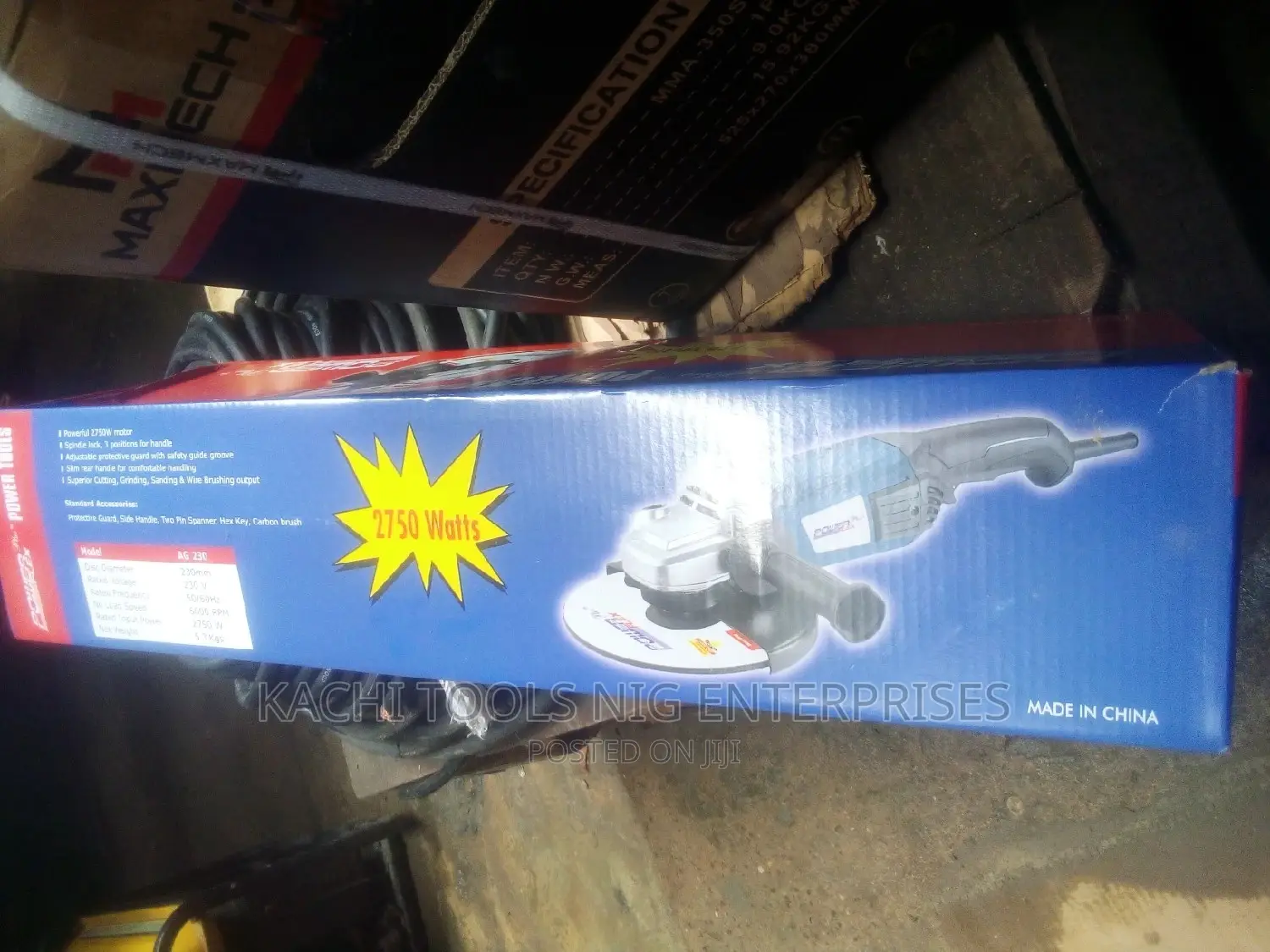9" Powerflex Granding Machine