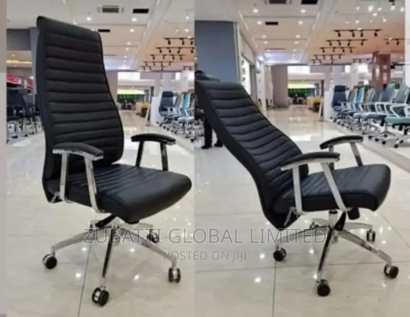 Quality Executive Adjustable Swivel Leather Office Chair.