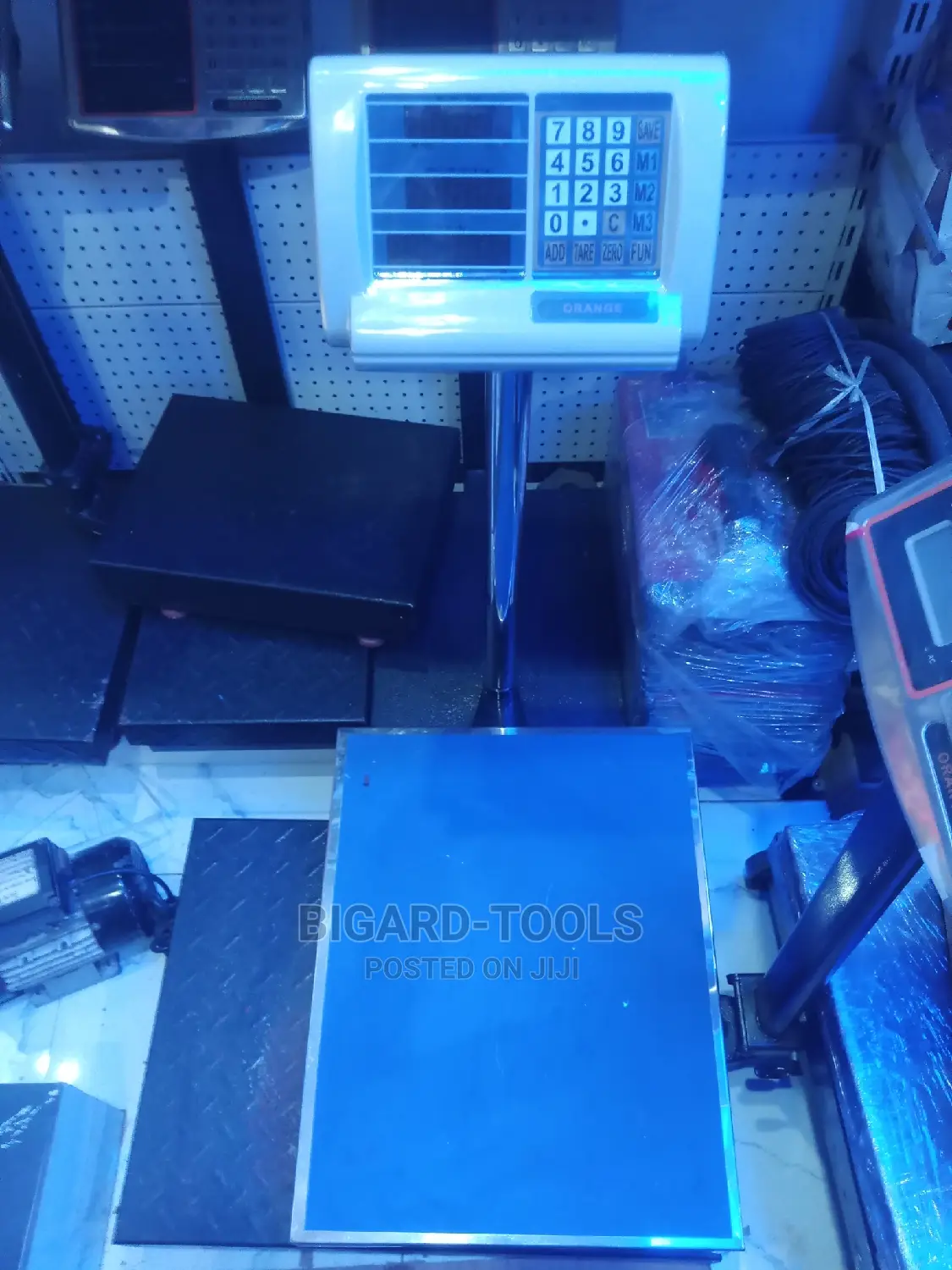 Stainless Scale 300kg(Orange)