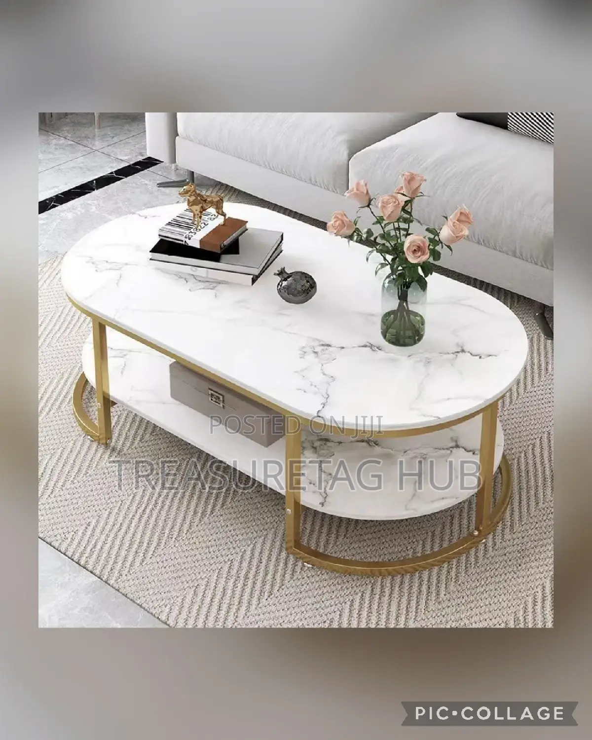 Oval Centre Table