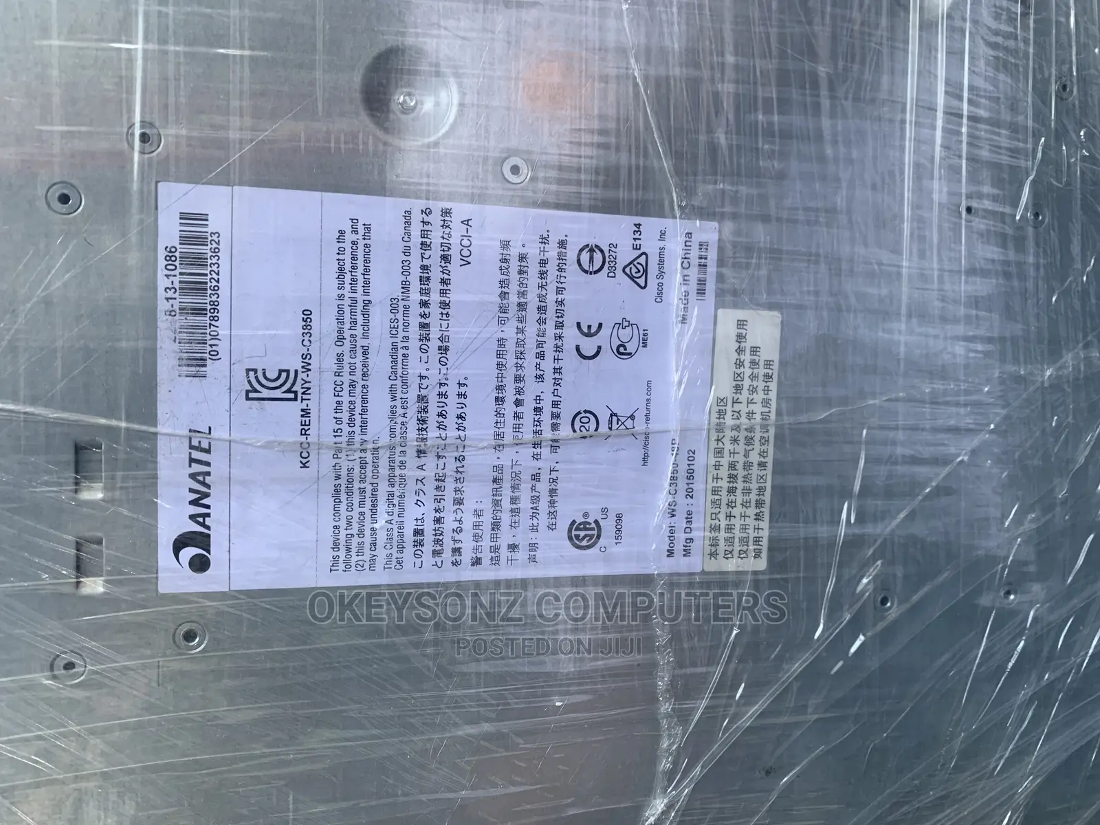Cisco Catalyst 3850 48 Ports Poe +