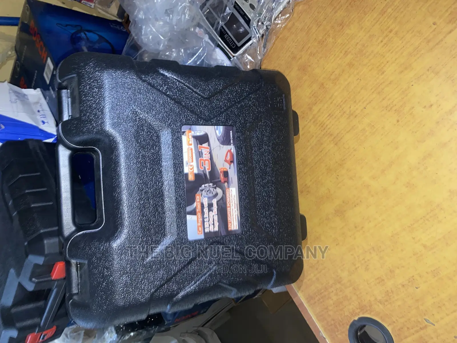 Durable Electronics Motor Jack,Air Compressor and Wrench