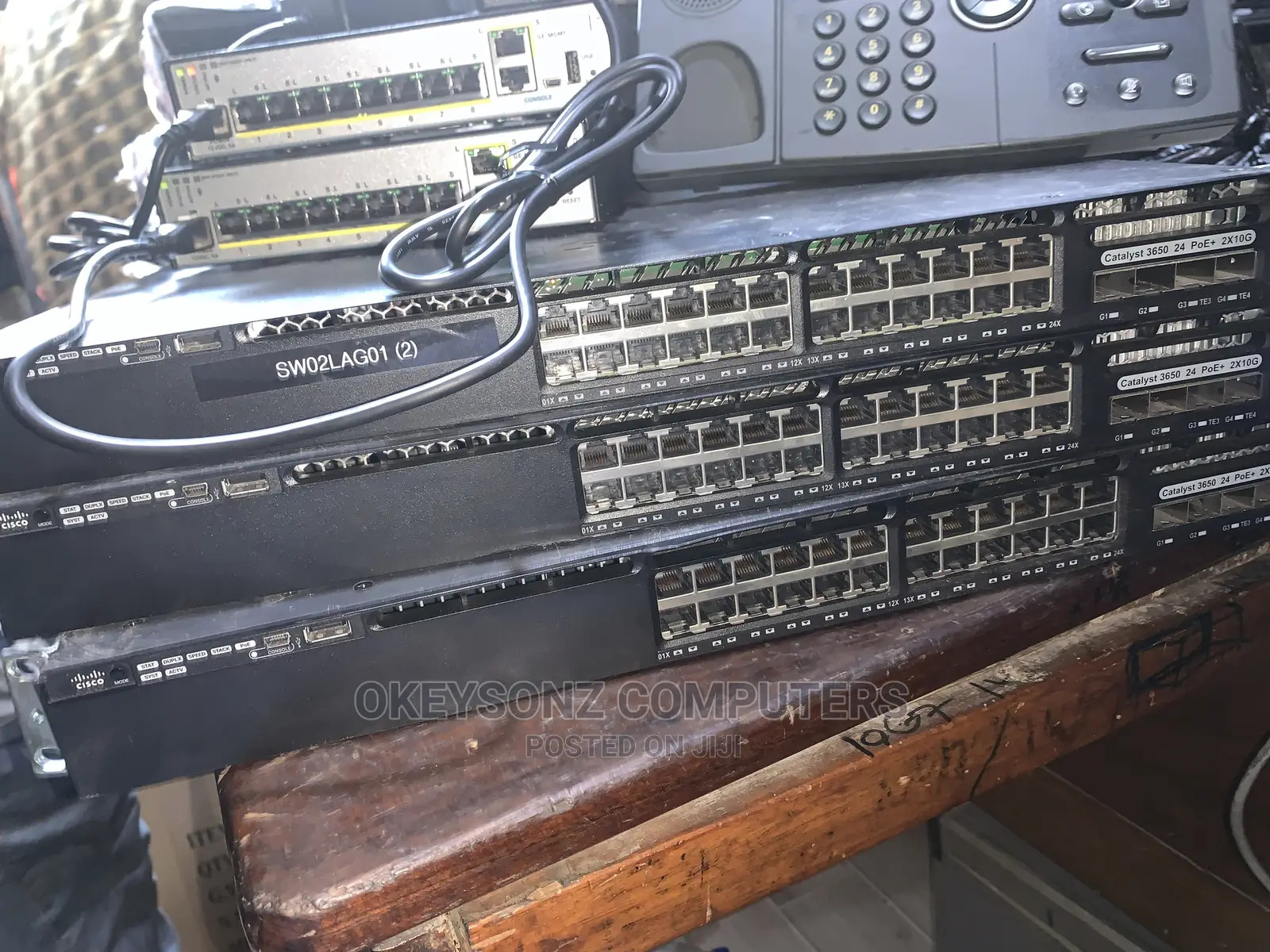 Cisco Catalyst 3560 X Poe+ 24ports Switch