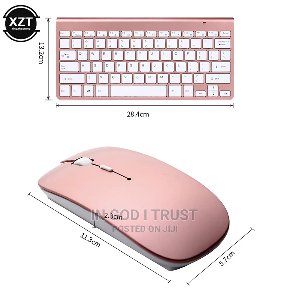 Wireless Keyboard and Mouse Mini Multimedia