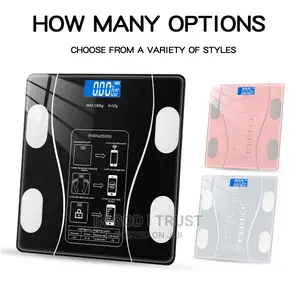 Weighing Scale Bluetooth Body Fat Escamas Smart Electronic