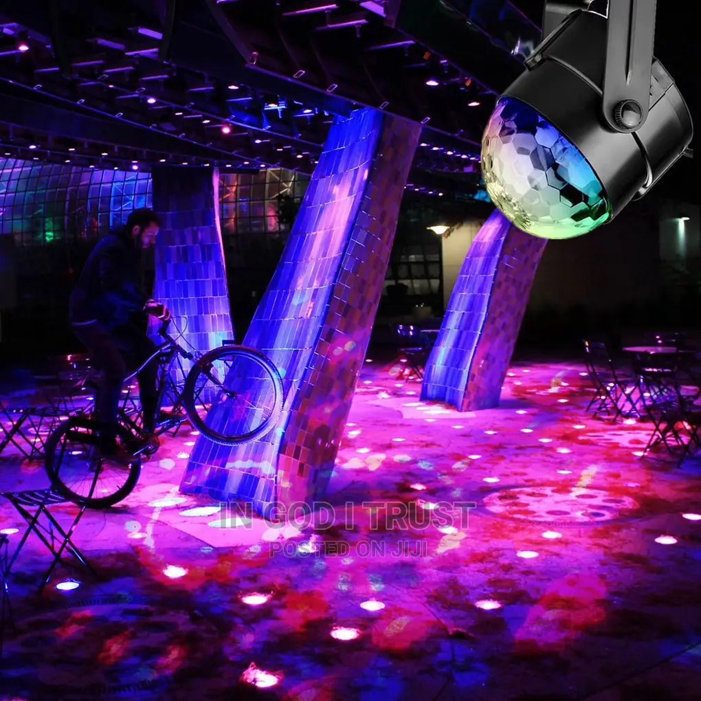 Disco Lights Rotating Ball Lights RGB LED Stage Lights