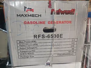 Maxmeech Generator Full Option 100% Copper 5.5 Kva