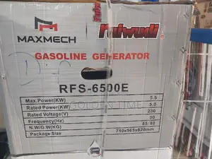 Maxmeech Generator Full Option 100% Copper 5.5 Kva