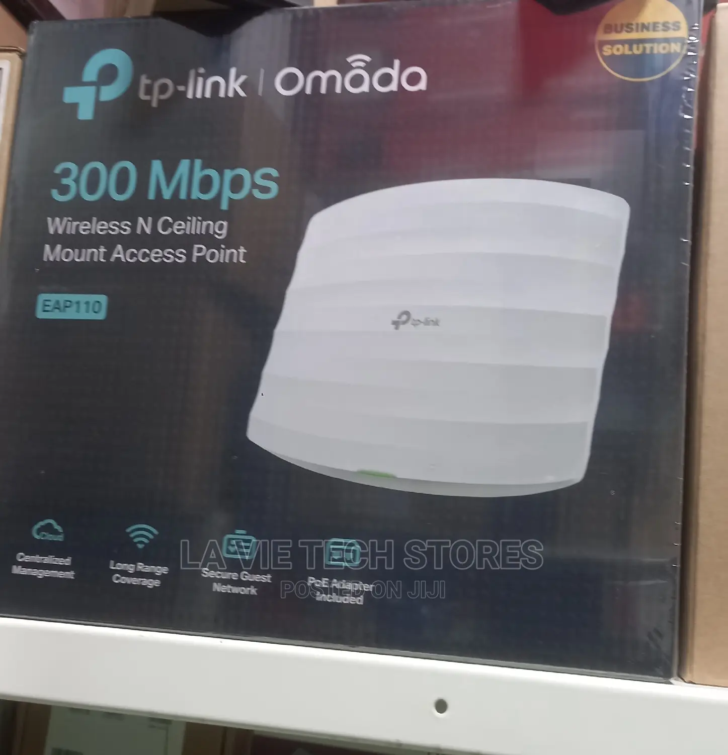 Tp-Link EAP110
N300 Wireless N Ceiling Mount Access Point