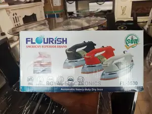 Just Released Flourish Auto Heavy Duty Iron 1200W Fl-3530