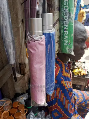 Folded Umbrellas