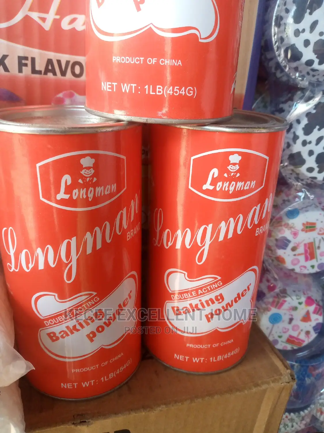Baking Powder 3 Container