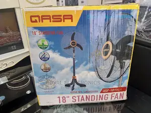 Standard QASA 18" Inches Yoga Standing Fan