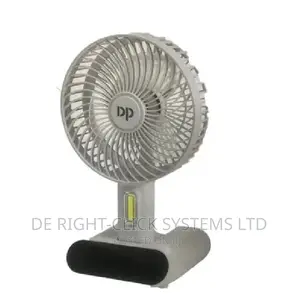 Dp 7624 Led Light Rechargeable Table Fan
