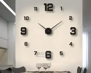 Frameless Wall Clock
