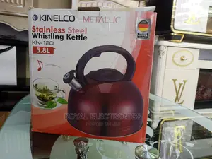 Kinelco Metallic Stainless Steel Whistling Kettle
