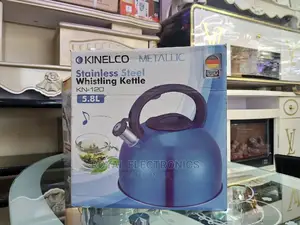 Kinelco Metallic Stainless Steel Whistling Kettle