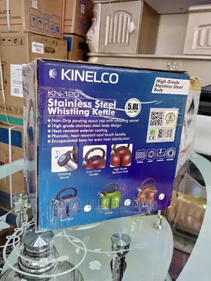 Brand New Kinelco Metallic Stainless Steel Whistling Kettle