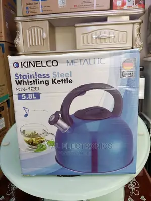 Latest Kinelco Metallic Stainless Steel Whistling Kettle