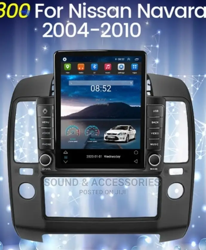Nissan Navara 2004-2010 Tesla Android GPS Navigation System