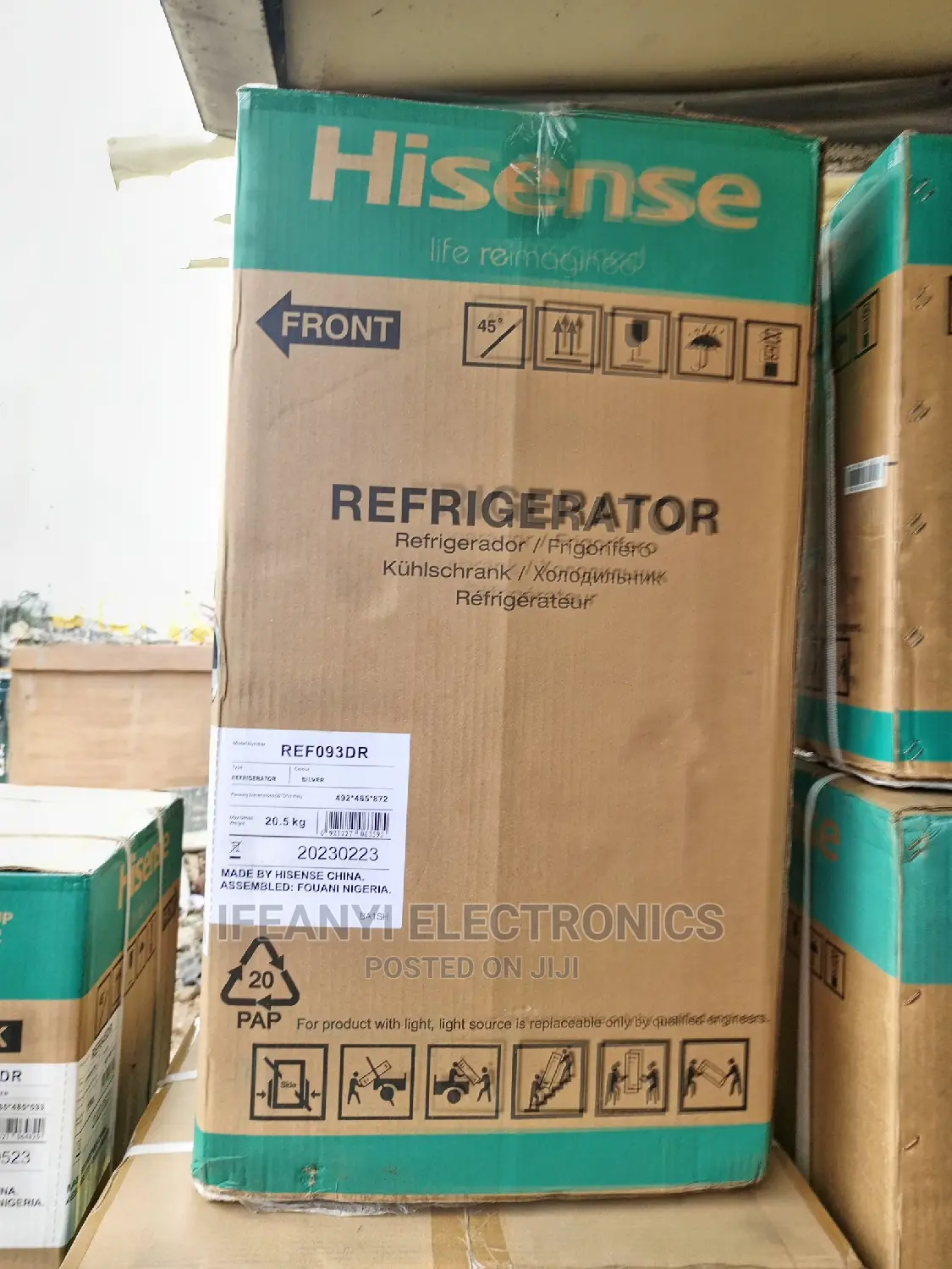 Hisense Refrigerator Ref 093dr