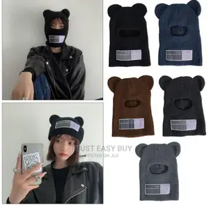 Premium Luxury BEAR EAR Ski Mask