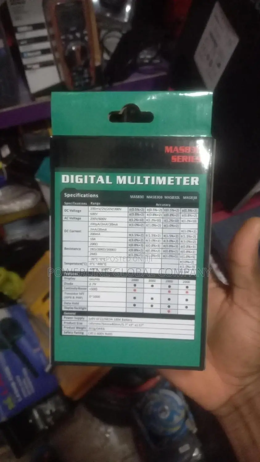 Digital Multimeter for Electrical/ Mechanical/ Works