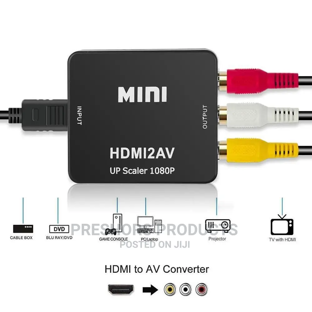 Mini HDMI2AV Hd Video Converter