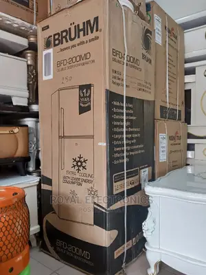 Very New Bruhm(Bfd-200md)Double DOOR REFRIGERATOR
