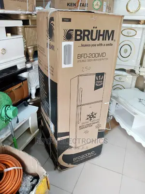 Great Quality Bruhm(Bfd-200md)Double DOOR REFRIGERATOR