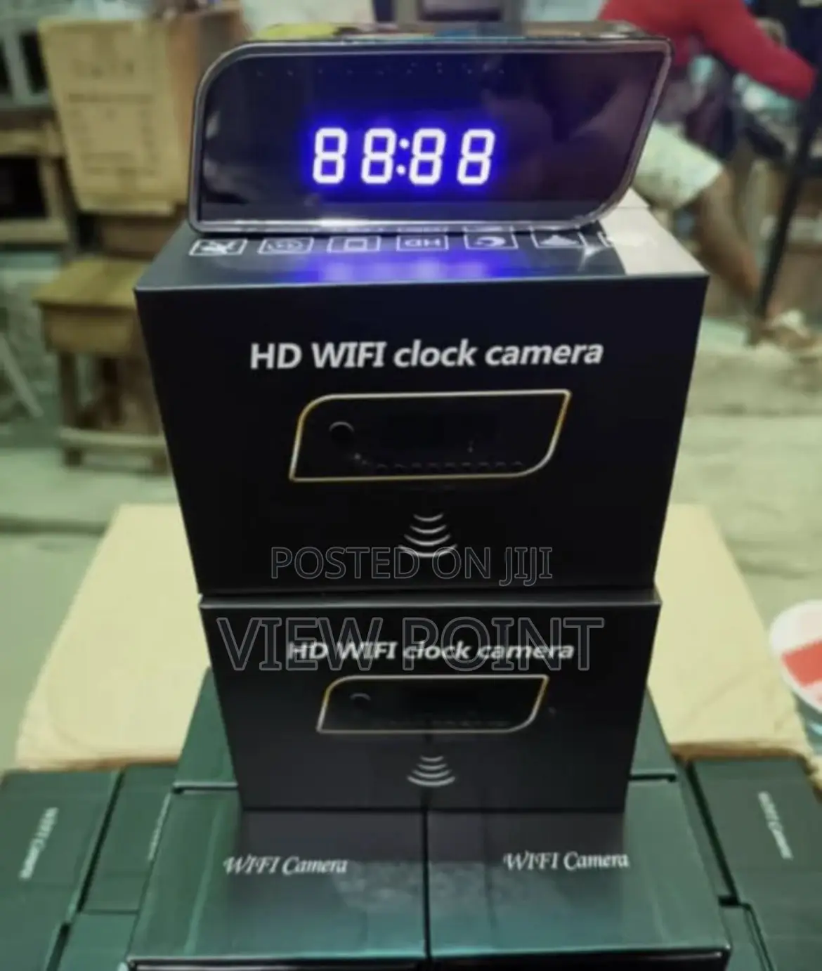 Wi-Fi Camera Digital Clock